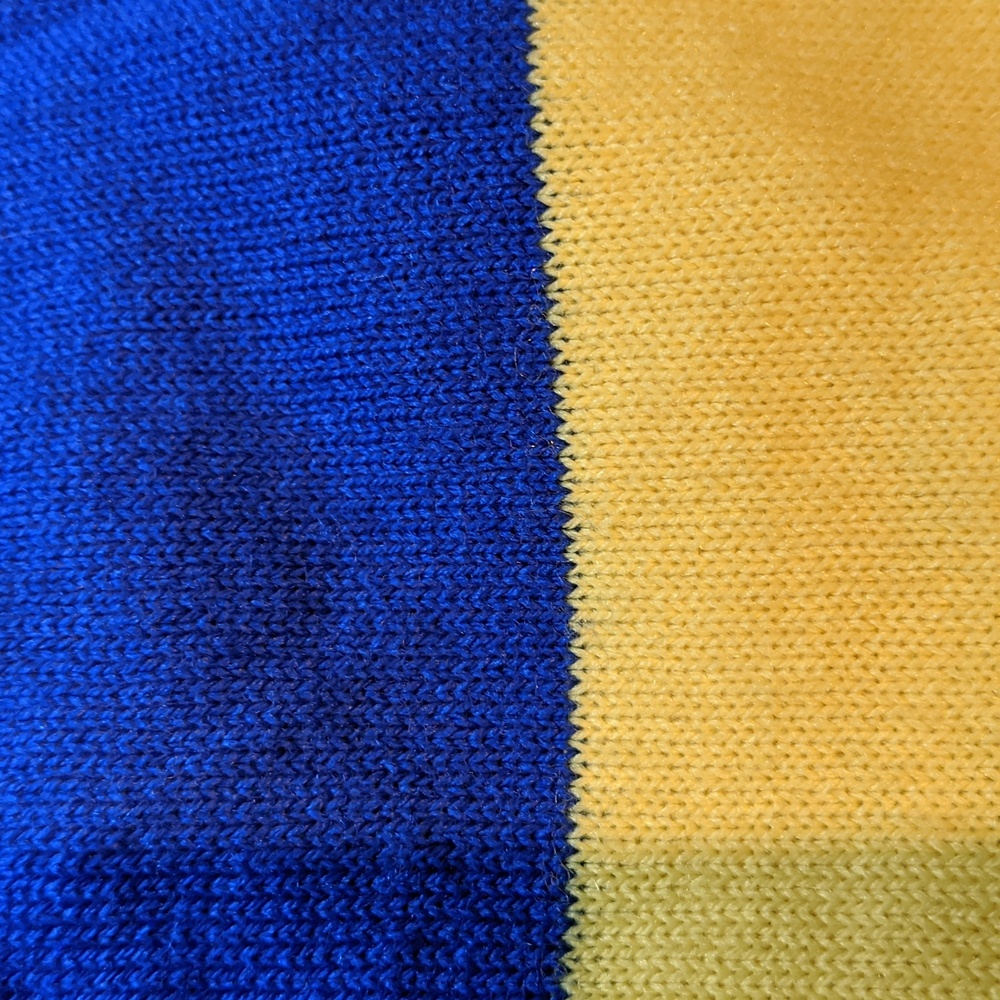 Vintage 70's colour block acrylic cycling jersey - Picture 5 of 5